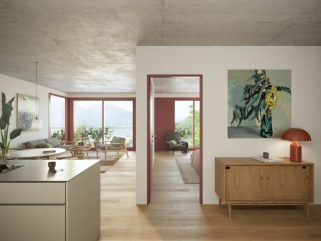 Moderne 4.5 Zimmerwohnung an erhöhter Lage in Naters