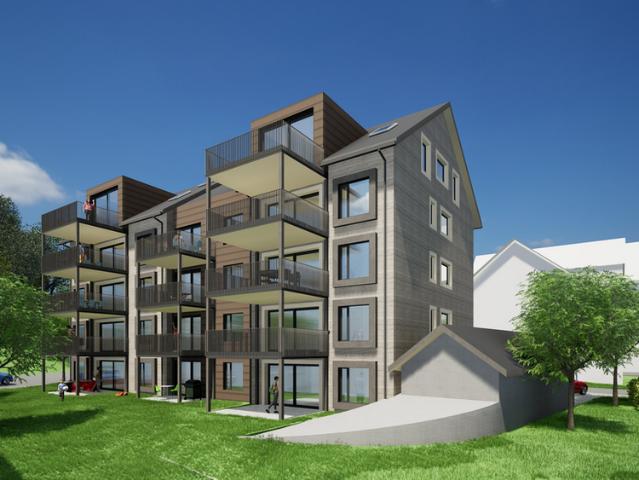 Moderne 4.5 Zimmer Neubauwohnungen in Unteriberg, Alpenblick