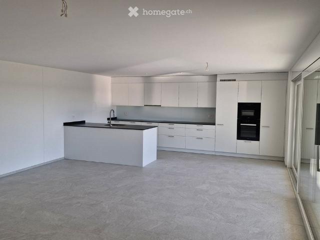 Moderne 4.5 Zimmer Neubauwohnung mit Balkon und schöner Aussicht in Gampelen