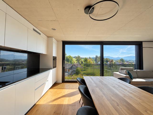 Moderne 4.5 Zimmer Wohnung mit Weitblick