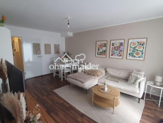 Moderne 4 Zi. Wohnung mit Terrasse u. Gartenanteil in toller Lage von privat