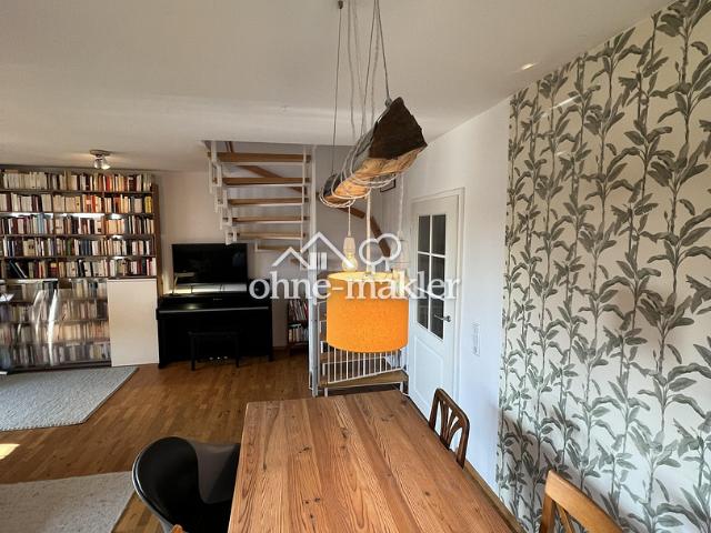Moderne 4 Zimmer Maisonette Wohnung mit Balkon und Tiefgarage in Nidderau Eichen