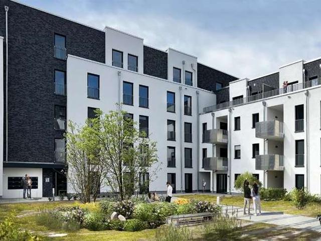 Moderne 4 Zimmer Neubau Wohnung mit EBK und Balkon in Friedberg