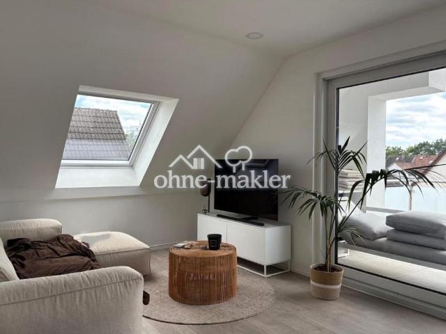 Moderne 4 Zimmer Dachgeschosswohnung mit Loggia, TG Stellplatz & Wallbox – Energieklasse A
