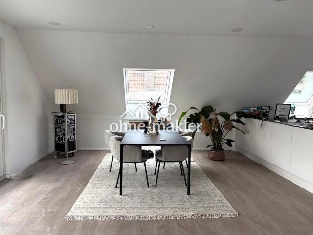 Moderne 4 Zimmer Dachgeschosswohnung mit Loggia, TG Stellplatz & Wallbox – Energieklasse A