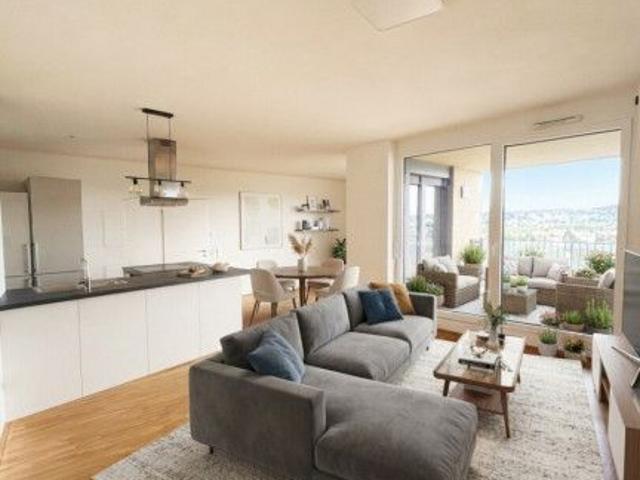 moderne 4 Zimmer Penthousewohnung mit Terrasse & Küche in Graz Liebenau