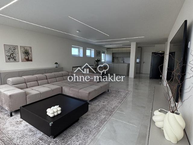 Moderne 4 Zimmer Wohnung | 121,5 m² | inkl. Garage | 2 Balkone | Küche mit Insel | Keller | Top Lage