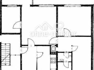Moderne 4 Zimmer Wohnung ab 01.08. zu vermieten – Erstbezug nach Kernsanierung