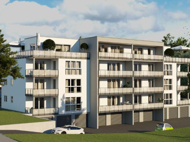 Moderne 4 Zimmer Wohnung mit Balkon im Neubau
