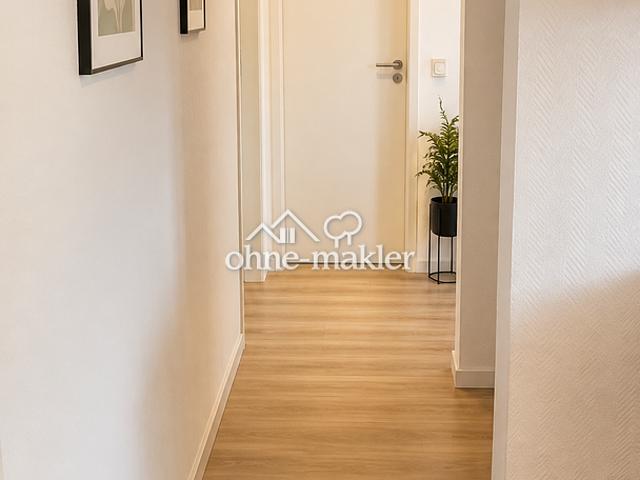 Moderne 4 Zimmer Wohnung mit großem Südwestbalkon – 85 m² – umfassend saniert