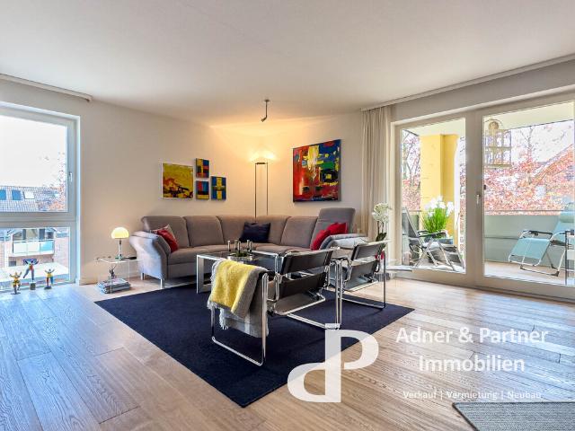 MODERNE 4 ZIMMERWOHNUNG MIT 3 BALKONEN UND GARAGE IM KANZLERFELD