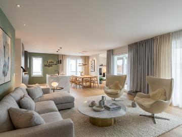 Moderne 5.5 Zimmer Neubauwohnung in nachhaltiger Bauweise in Muolen