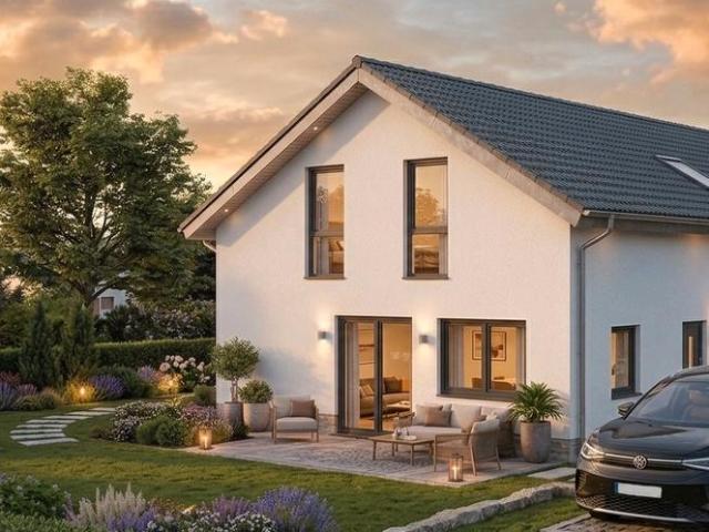 Moderne 5 Zimmer Neubau DHH A+ in Marburg – Provisionsfrei