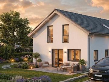 Moderne 5 Zimmer Neubau DHH A+ in Marburg – Provisionsfrei