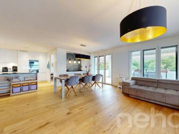 Moderne 5 Zimmer Wohnung mit grossem Balkon in Boswil