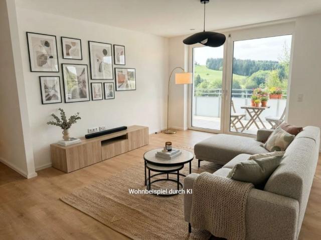 Moderne 75m² Wohnung, Erstbezug,gefördert, Miete mit Kaufoption