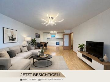 Moderne 84m² Eigentumswohnung im Neubau Standard mit großem Balkon & Tiefgarage in Wetzelsdorf