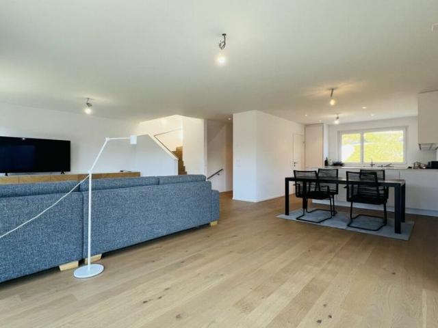 Modernes 5.5 Zimmer Neubau Einfamilienhaus mit 2 Bädern, Carport, Parkplatz & Garten in Duggingen