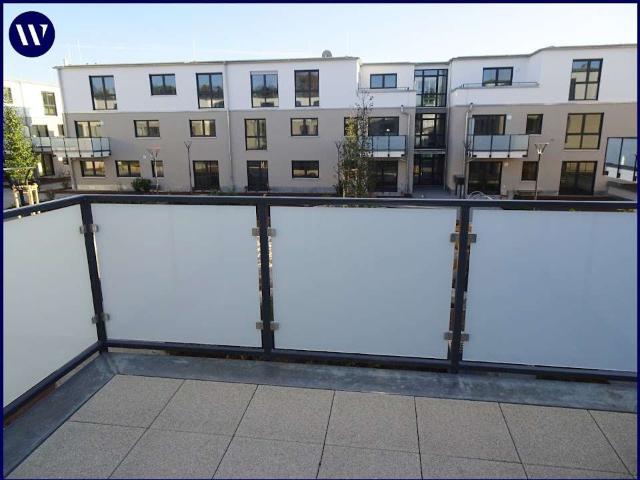 Modernes 1 Zimmer Apartment mit Balkon + helles Ambiente, modernes Bad mit Walk In Dusche