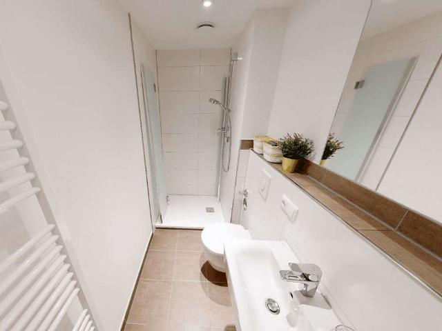 Modernes 1 Zimmer Apartment mit Einbauküche und Balkon in Erlangen