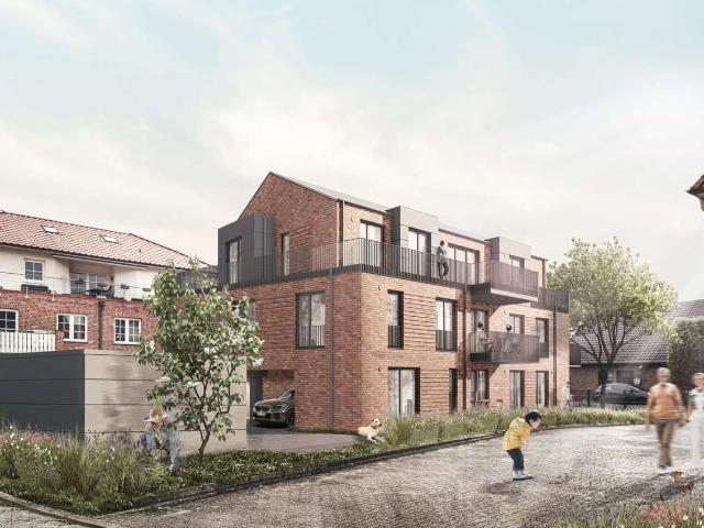 Modernes 3 Zimmer Penthouse – große Dachterrasse, Aufzug, Carport & Wallbox