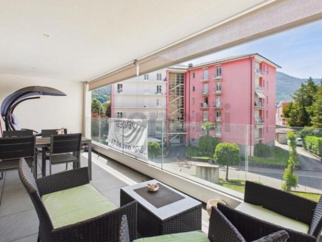 Modernes 3.5 Zimmer mit grosser Terrasse, Giubiasco
