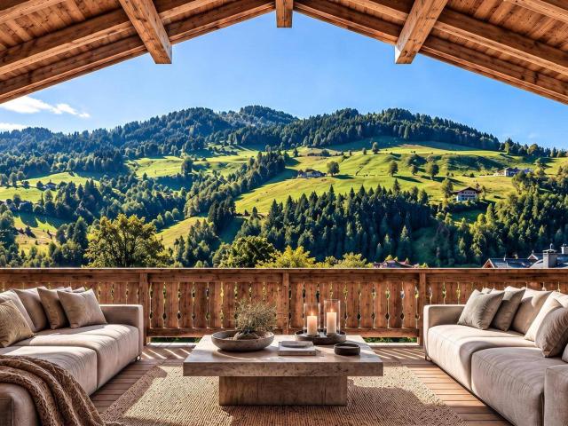 Modernes Tiroler Chalet in sonniger Panoramalage von Aurach