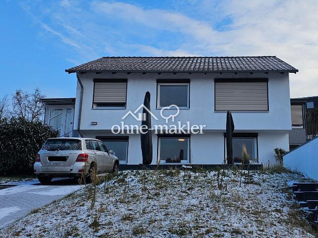 Modernes Traumhaus 2 Wohneinheiten, charmante Hanglage und Panoramablick