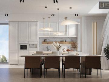 Modernes Villa Penthouse Maisonette mit zwei große Terrassen | Blick über ganz Wien