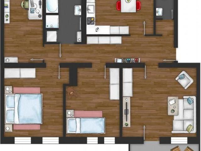 Modernes Wohnen 2026/2027: Energetisch sanierte 4 Zimmer Wohnung in zentraler Lage
