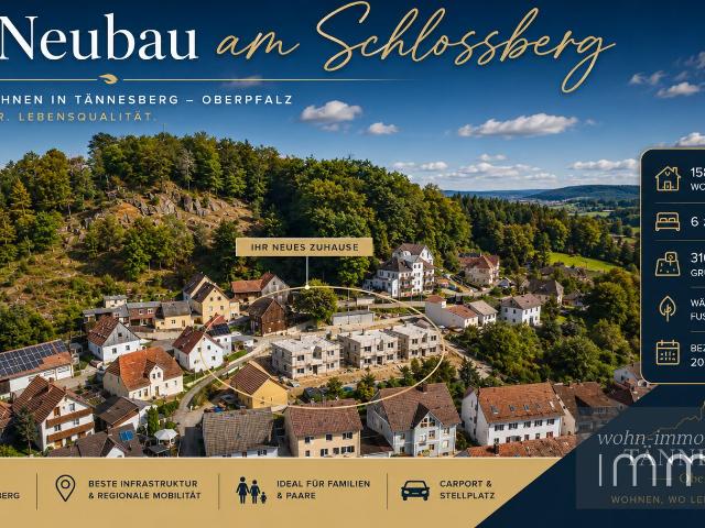 Modernes Wohnen am Schlossberg in der malerischen Gemeinde Tännesberg