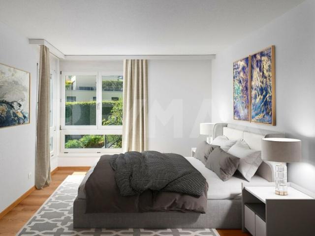 Modernes Wohnen eingebettet in die Natur / Frisch renovierte 4.5 Zimmerwohnung im EG / Im Baurecht