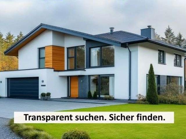 Modernes Wohnen Freistehendes Einfamilienhaus nebst Doppelgarage mit Dachterrasse