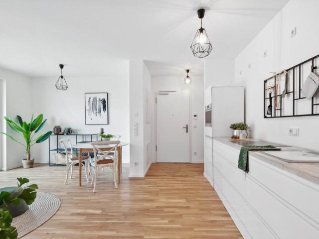 Modernes Wohnen im Wildaufgrün: 3 Zimmer und Balkon