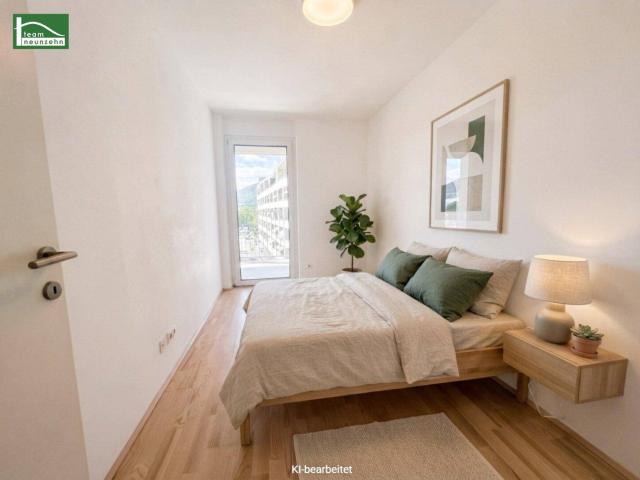 Modernes Wohnen in der Smart City Graz – Attraktive 3 Zimmer Wohnung mit großen Balkon!