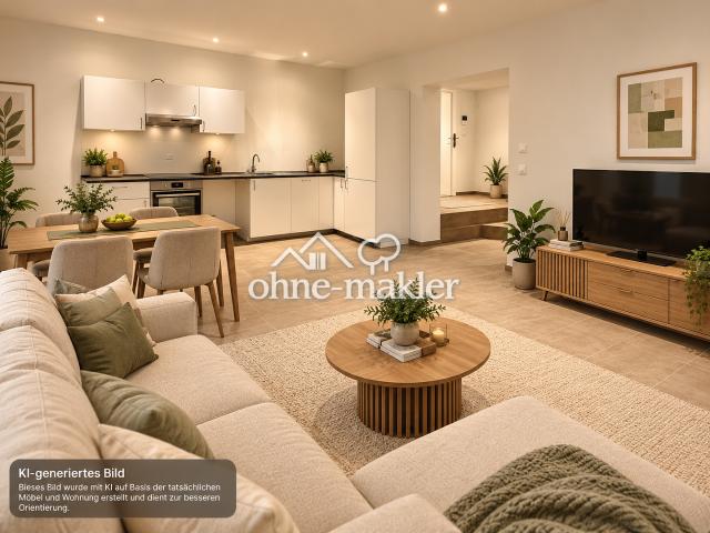 Modernes Wohnen in Stuttgart West | 53 m² | EBK | Fußbodenheizung | energetisch saniert