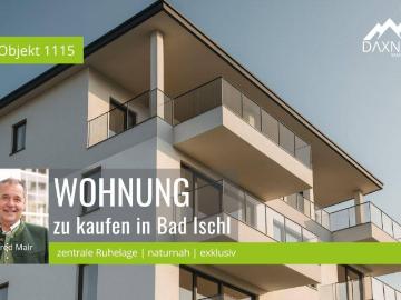 Modernes Wohnen vereint mit aussergewöhnlicher Lage Neubauwohnung über den Dächern von Bad Ischl