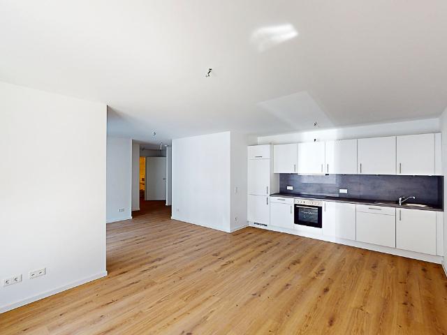 Modernes Wohnkonzept: 3 Zimmer Erdgeschosswohnung mit EBK und Terrasse