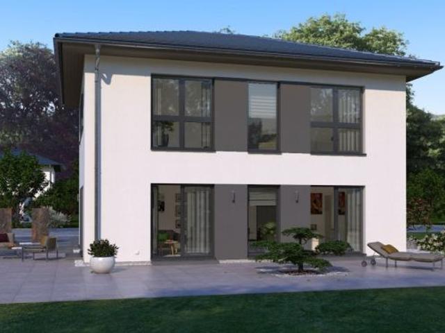 MODERNES WOHNHAUS MIT ELEGANTEM WALMDACH Grundstück inkl