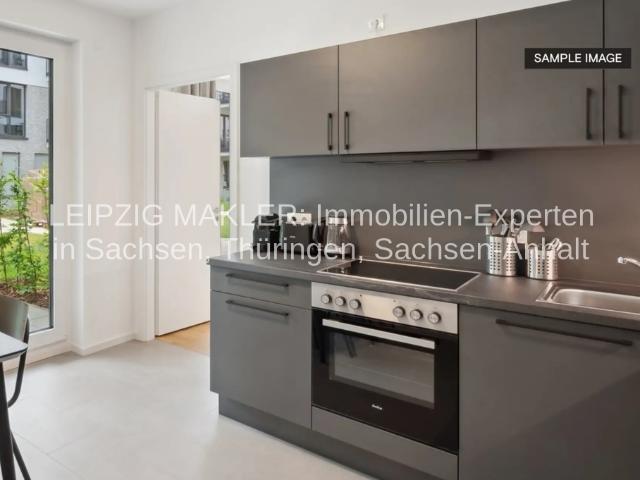 Modernes Apartment mit allem inklusive Bett, Küche, Internet, Strom Wasser im Zentrum von Leipzig