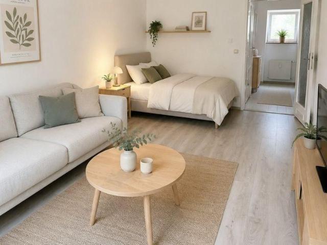 Modernes Apartment mit Garten, EBK, Terrasse & Blick ins Grüne