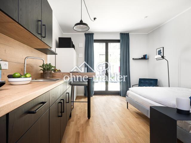 Modernes Apartment mit privater Terrasse in Berlin Mitte – bezugsfrei & provisionsfrei