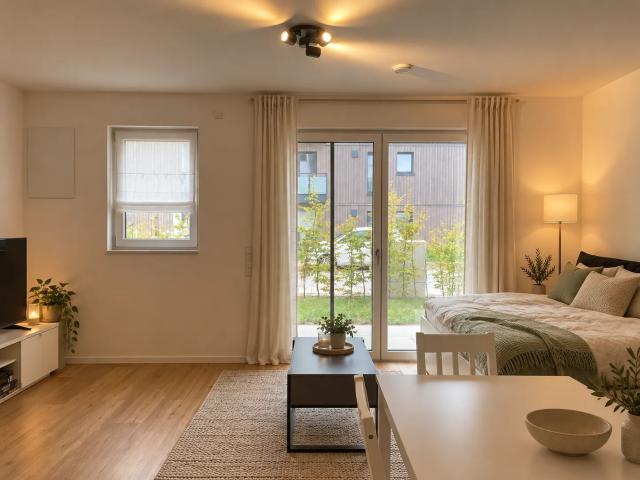 Modernes Apartment mit Terrasse und Privatgarten* KFW 55