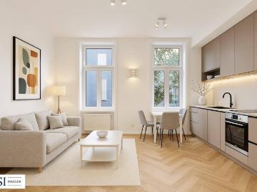 Modernes City Apartment mit Altbauflair – sofort beziehbar!