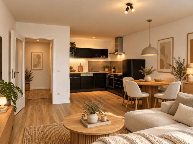 Modernes City Living – 2 Zimmer Wohnung mit Wohlfühlcharakter