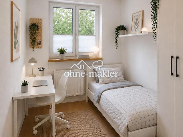 Möbliertes Zimmer 360 € all Inclusive | Große Dachterrasse