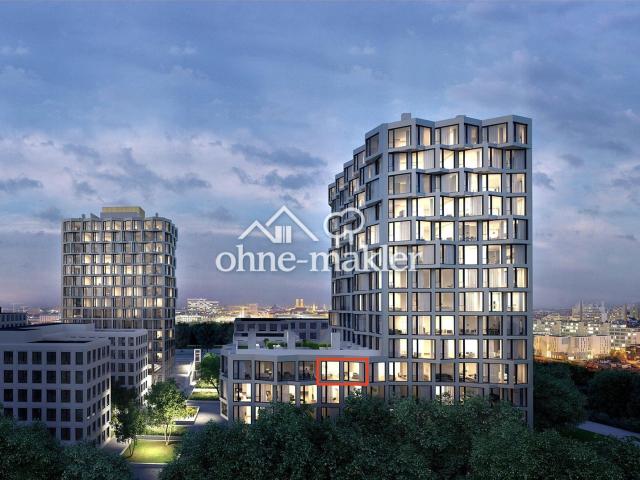 Modernes Design Highlight im FRIENDS: Exklusive 2 Zimmer Wohnung