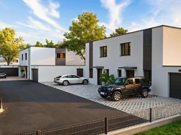 Modernes Doppelhaus für Familien | 113m² + Garten | Marchtrenk NEUBAU | ab 390.000€ | Landesförderung sichern! I Keller möglich!