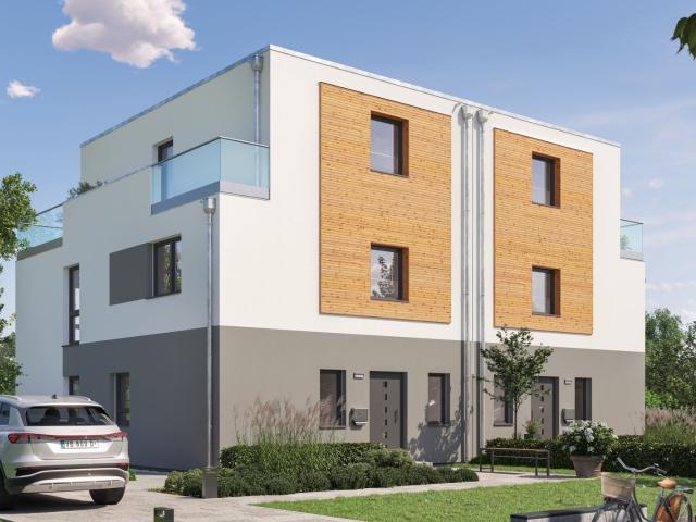 Modernes Doppelhaus in München Projektiert nach Ihren Wünschen