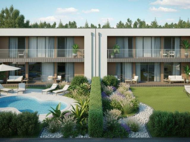 Modernes Doppelhaus in ruhiger Siedlung